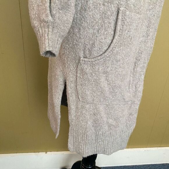 Universal thread women M open front Longsleeve cardigan w/pockets tan - Picture 6 of 11